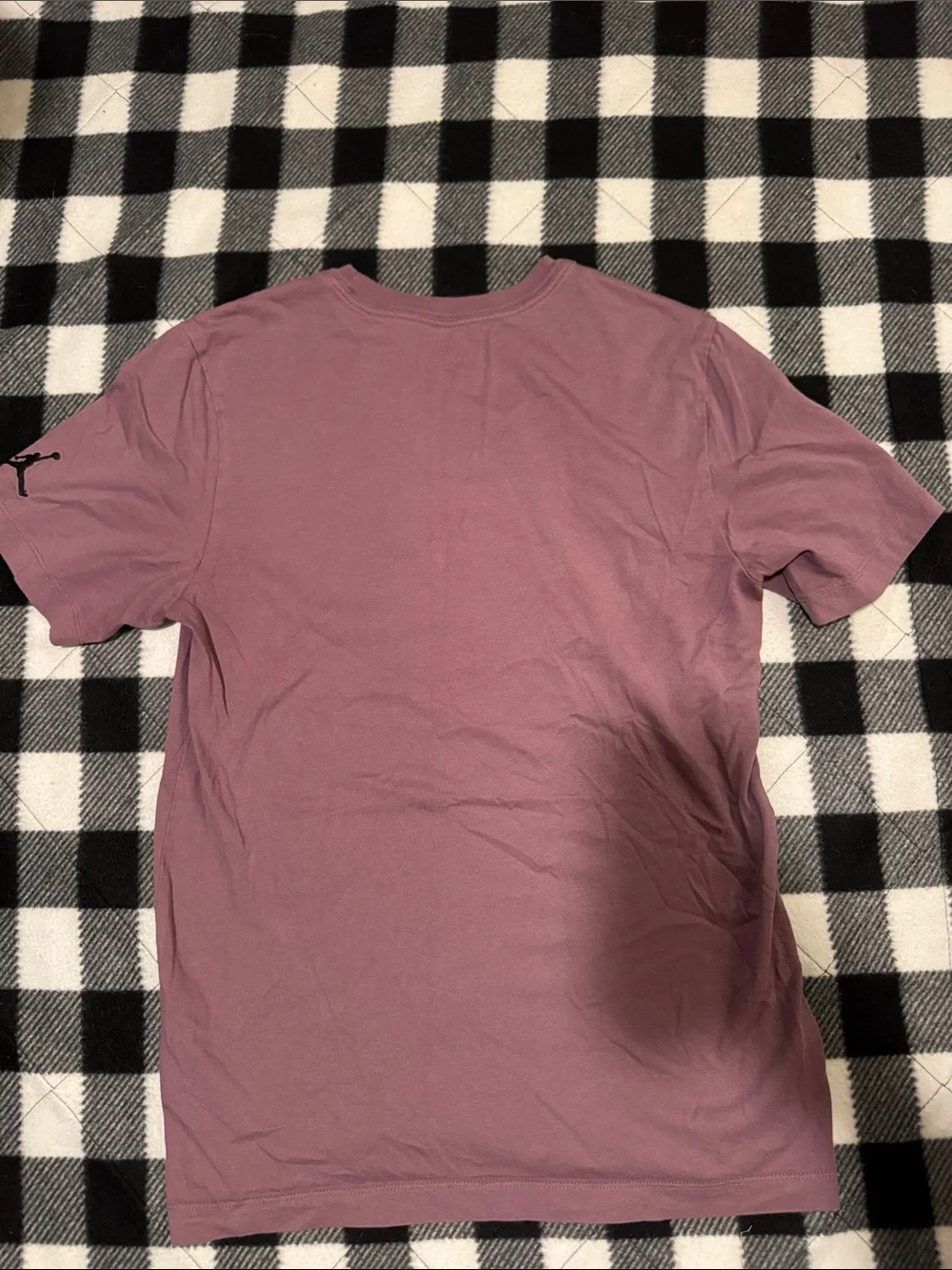 Jordan Mauve Short Sleeve Tee with Subtle Logo